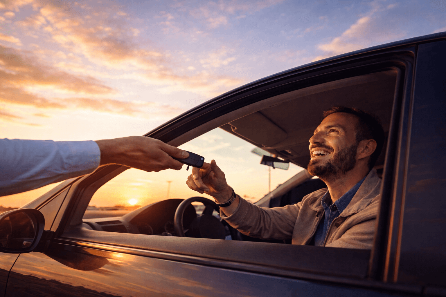 Car keys and documents